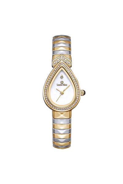Louis Nice Elegant women's watch in silver and gold
