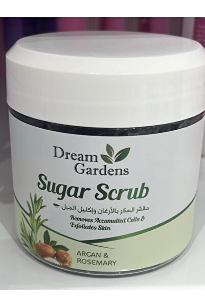 DREAM GARDENS مقشر رغوي بالسكر برائحة إكليل الجبل من جاردن دريم، 600 مل