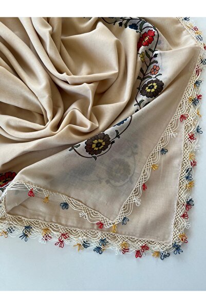 REYYAN Χειροποίητο μαντήλι με εργόχειρο ιγνού/χειροποίητη τουρμπάν/καλύπτρα κ...