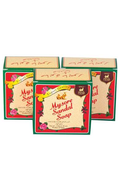 mysore Pack Of 3 Sandal Soap 150grams