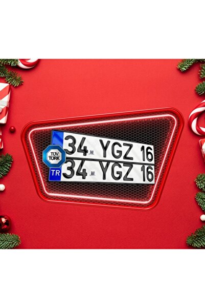 Universal QR KODLU CAM VERNİKLİ APP PLAK