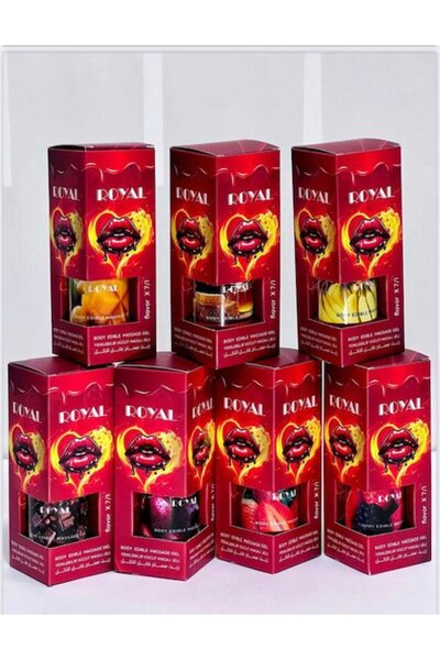 red womans ROYAL YENİLEBİLİR ÇİKOLATALI VUCUT JELİ