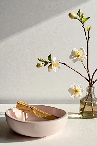 Minic Store Palo Santo Incense Burner |   Minimal Incense Plate |   Decorativ...