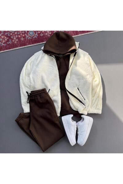 KONSEPT35 Men's 3-Ply Suit and Plush Jacket Combination