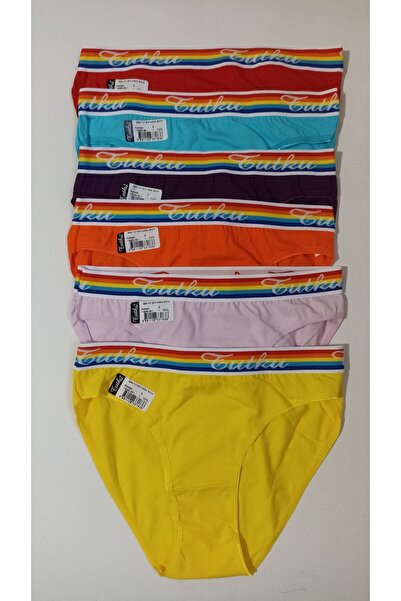 Zulu Ticaret Tutku-Colorful Panties 6-Pack