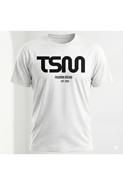 ALEYZA MODA Μπλουζάκι με λογότυπο TSM Βαμβάκι υψηλής ποιότητας