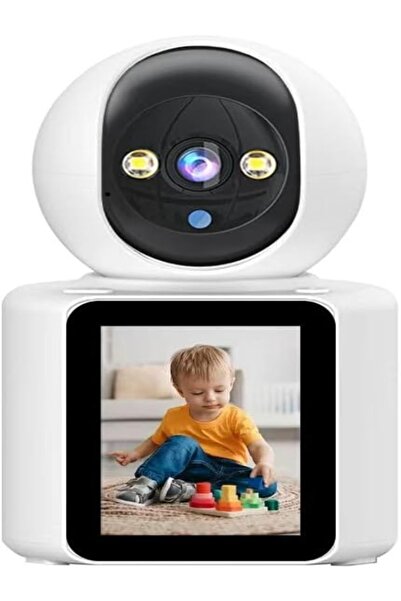 Generic Indoor Security Camera 1080P Full HD WIFI, AI Auto Tracking, 2.8inch ...