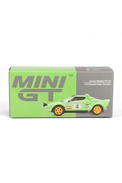 TOYFEST Mini Gt 1/64 Lancia Stratos Hf # 4 1979 Spanish Rally