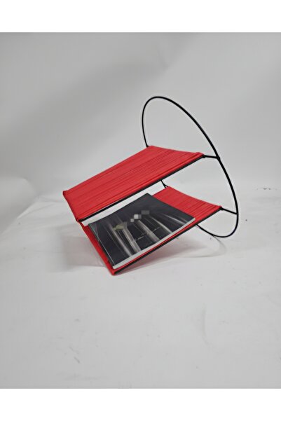 CASA NESTİ Dergilik gazetelik kitaplık dergi plaklık plak tutacağı standı ip ...