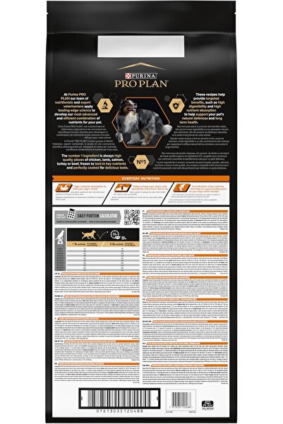 Purina One Purina Pro Plan Dry Dog Food with Chicken for Daily Use, Medium Si...