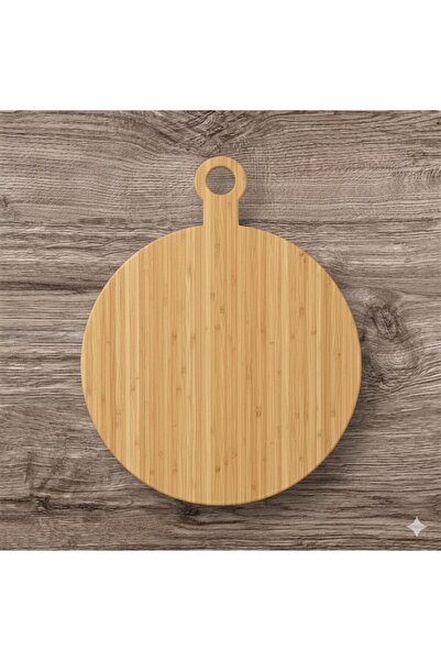 selinaksesuar Bamboo 70 cm Flatbread Board, Bread and Dough Rolling Board