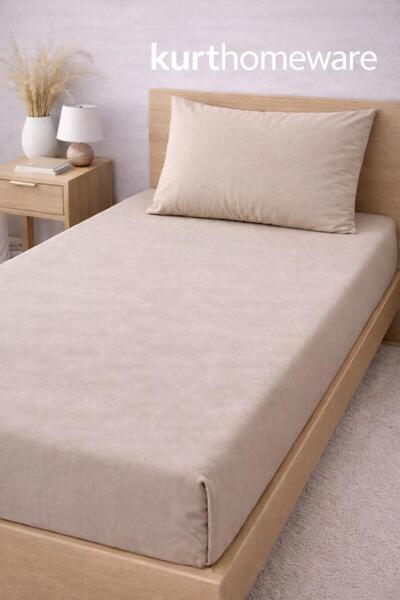 KURT HOMEWARE Single Fitted Sheet Pillowcase Set