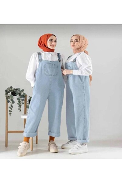 Hello Lovely Kadın jeans Tulum, Salopet, Slopet, Kadın Hamile Tulum, Kot Tulu...