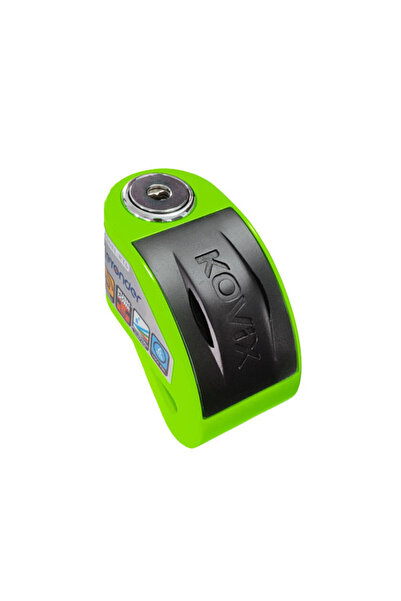 KOVIX KT6/CB-FG ALARMLI DİSK KİLİT YEŞİL