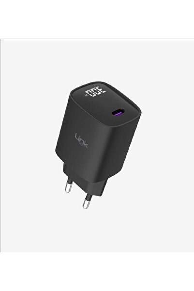 Linktech G846 Premium Mini 30W USB-C Süper SI Şarj Adaptörü