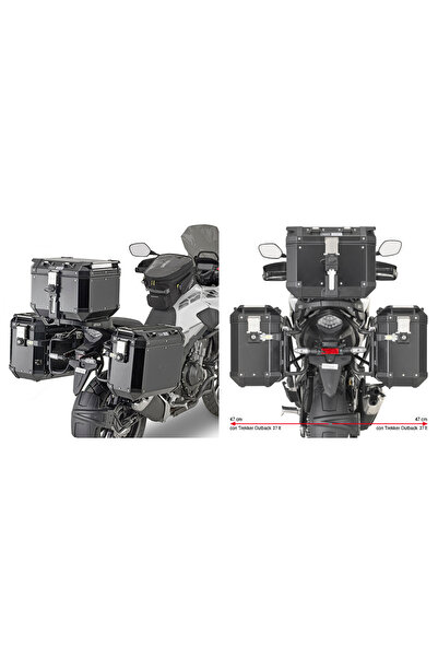 Givi PLO1171CAM HONDA CB 500 X (19-23) - NX 500 (24-25) YAN ÇANTA TAŞIYICI