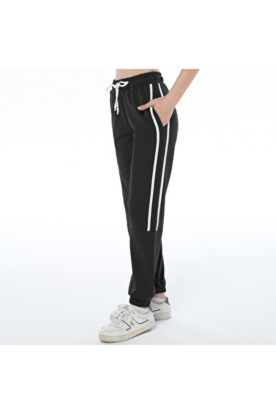 ASN concept Women's Extra-Full Leg Black Sweatpants with Elasticated Legs (Av...