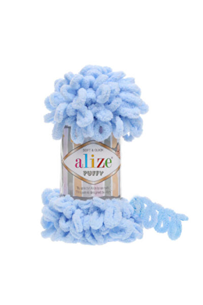 Alize Puffy Blue 5-Piece Collar: 183