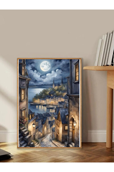 Tuba Decor Еднокомпонентна дървена рамка за трапезария, всекидневна и кухня