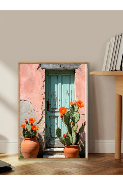 Tuba Decor One Piece Wooden Framed Living Room Hall Kitchen Table