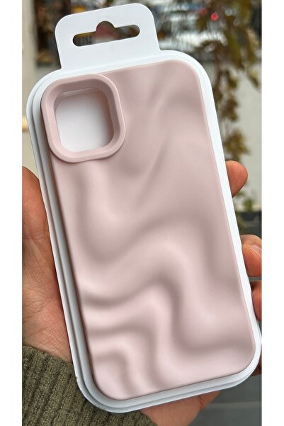 EDELFU iPhone 15 Plus and 14 Plus - Wave Pattern Matte Silicone Phone Case – ...