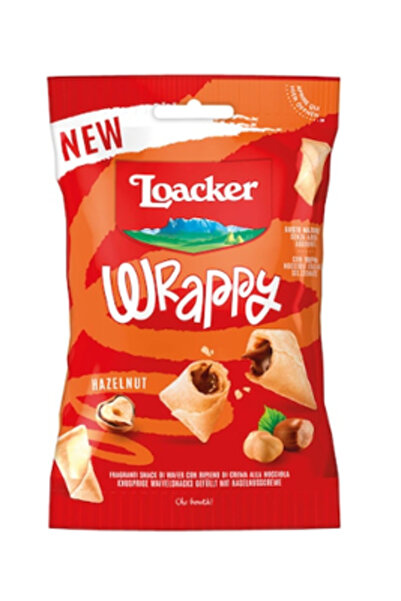 YABANEEZ HAZELNUT WAFER PILLOWS (WRAPPY) "LOACKER"