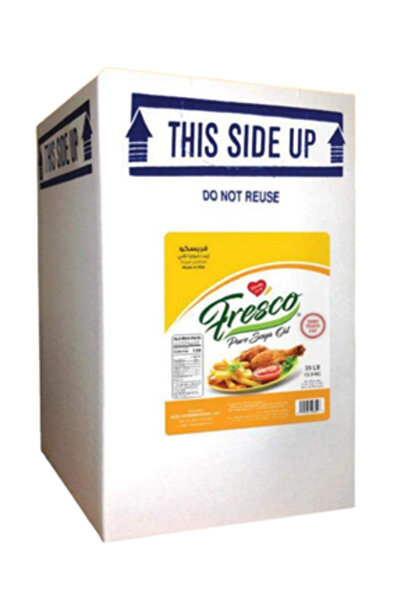 YABANEEZ زيت فول الصويا الصافي للقلي "فريسكو"