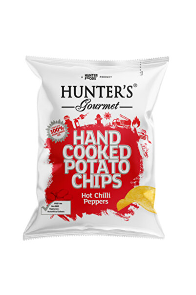 YABANEEZ HOT CHILI PEPPER POTATO CHIPS (125G) "HUNTER’S GOURMET"