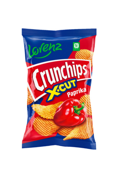 YABANEEZ رقائق البطاطس المقرمشة بالبابريكا المقطعة على شكل حرف X "لورينز"