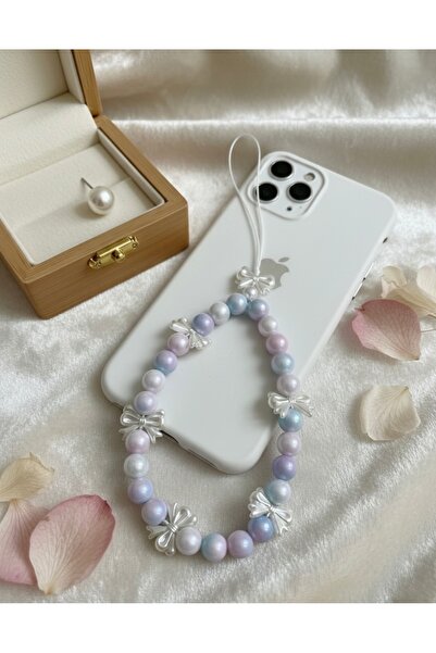 VESPERASTOREE TELEFON CHARMI FİYONK/AKRİLİK BONCUK TELEFON CHARMI TELEFON İPİ...