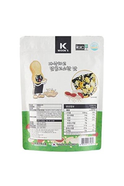 YABANEEZ PEANUT SEAWEED SNACK "WOOK'S"