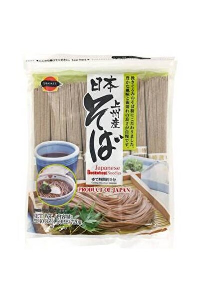 YABANEEZ نودلز الحنطة السوداء (سوبا) "جيه-باسكت" (كرتونة تحتوي على 12 عبوة)