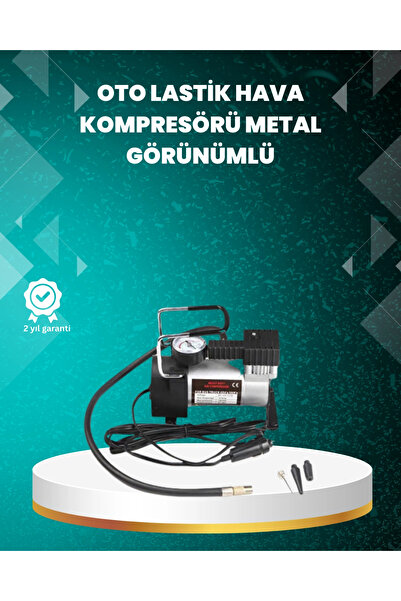 Epilons Compresor auto de uz intensiv cu manometru de 140 PSI