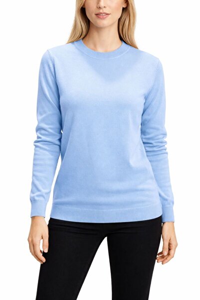 AJX TEKSTİL COMPANY Women's Crew Neck Knitwear Sweater-Straight Cut Stylish S...