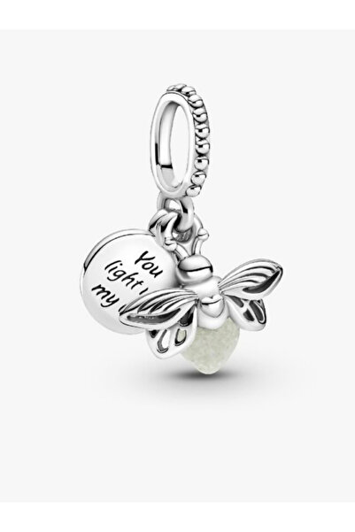 missamori Ateşböceği Sallantılı Gümüş Charm