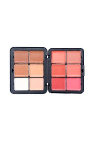 HNOF باليت خافي العيوب وأحمر الخدود بنكهة التوت الوردي