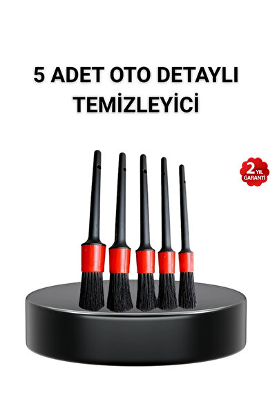 Epilons 5-компонентен комплект четки за подробно почистване на интериора, екс...