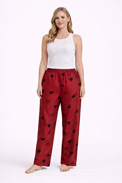 gamaro Women's Pajama Bottom Fleece-Lined Regular Comfortable Fit Pajama