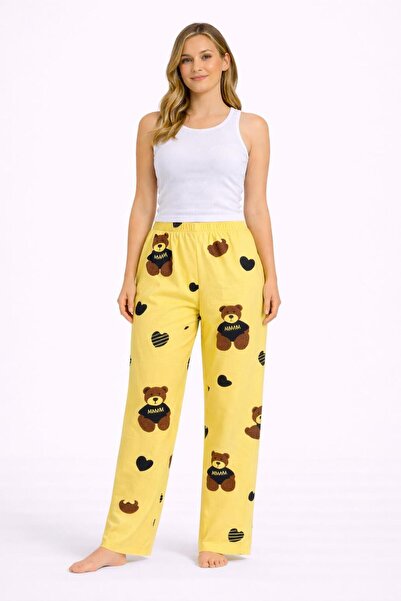 gamaro Women's Pajama Bottom Fleece-Lined Regular Comfortable Fit Pajama