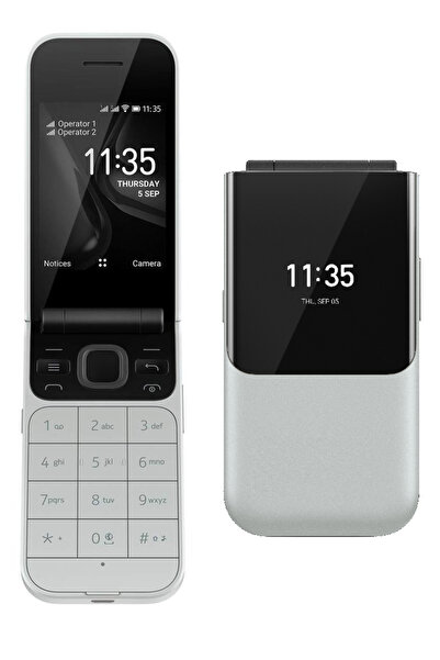 Nokian Tyres TUŞLU CEP TELEFONU FLİP White