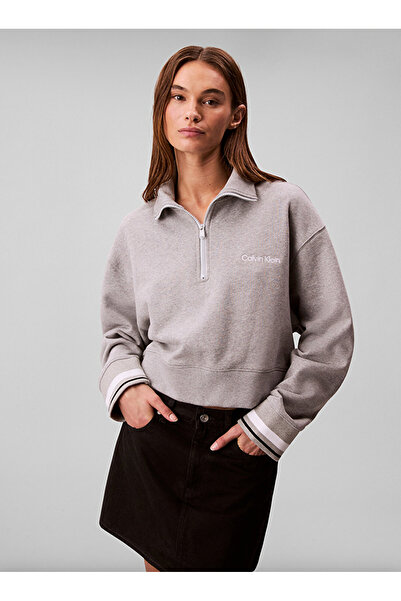 Calvin Klein French Terry 1/4 Zip Sweatshirt