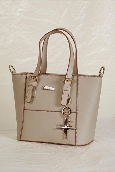 Alvina Accessory-Detail Faux Leather Bag 2192