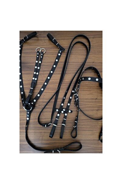 EL YAPIMI SÜSLÜ BAŞLIK DİZGİN GÖĞÜSLÜK MARTİNGAL