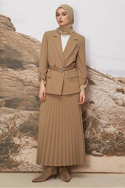 Alvina Belted Skirt Suit 30542