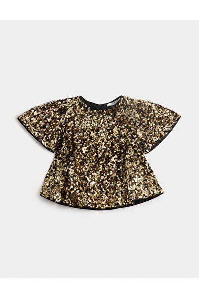 Marks & Spencer Pul Detaylı Üst (2-10 Yaş)