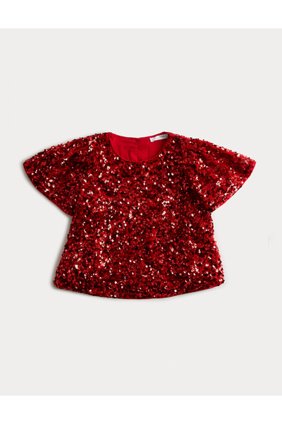 Marks & Spencer Pul Detaylı Üst (2-10 Yaş)