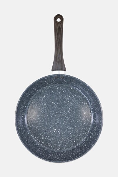 Alpine Cuisine Ceramic Coated Speckled Aluminium Fry Pan, Grey