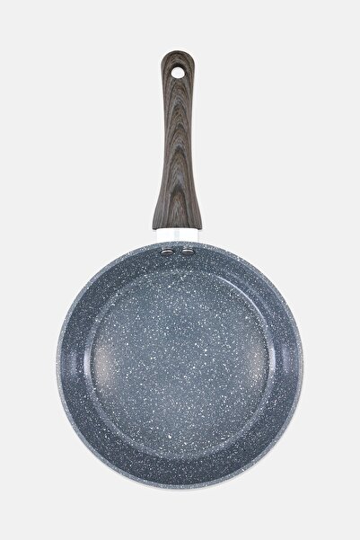 Alpine Cuisine Ceramic Coated Speckled Aluminium Fry Pan, Grey