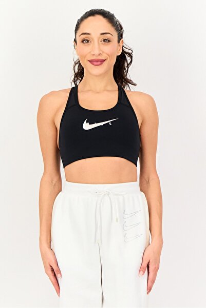 Nike Women Dri Fit Padded Training Sports Bra, Black