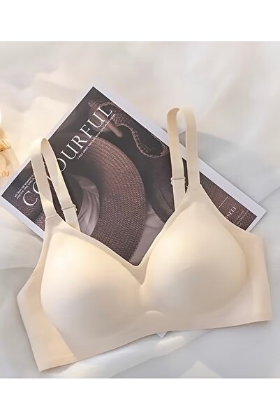 MODA Kadınlar İçin Desteksiz Push-Up Sütyen, Dikişsiz